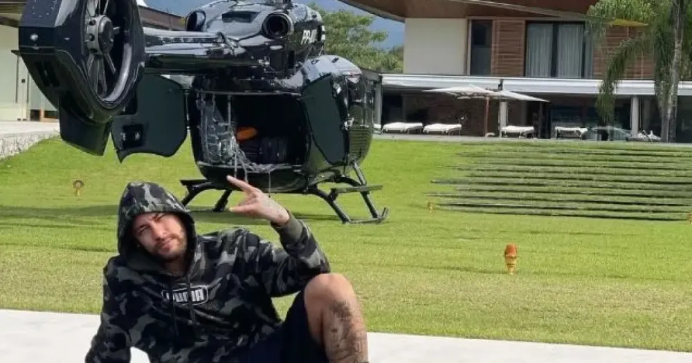 NEYMAR É PROIBIDO DE VOAR COM HELICÓPTERO PELA ANAC POR PROBLEMAS DE DOCUMENTAÇÃO