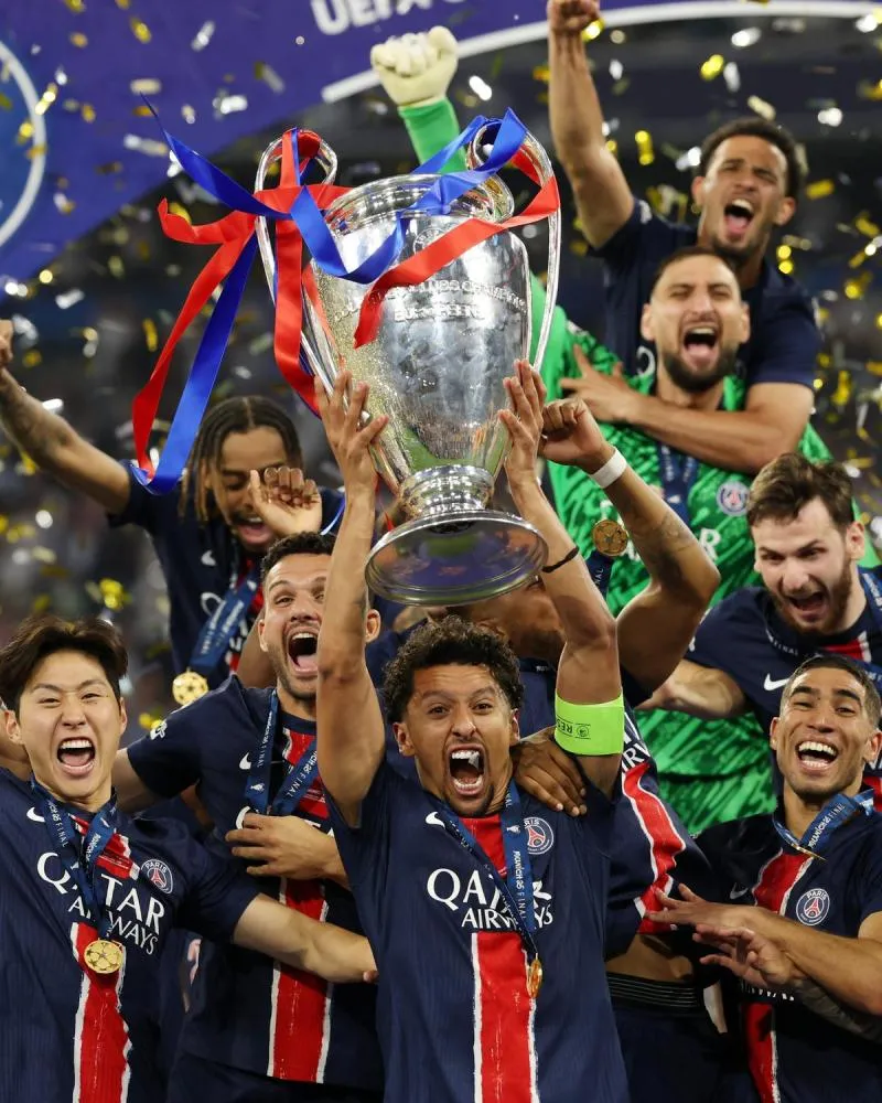 PARIS SAINT GERMAIN GOLEIA A INTER POR 5 A 0 E CONQUISTA TÍTULO INÉDITO