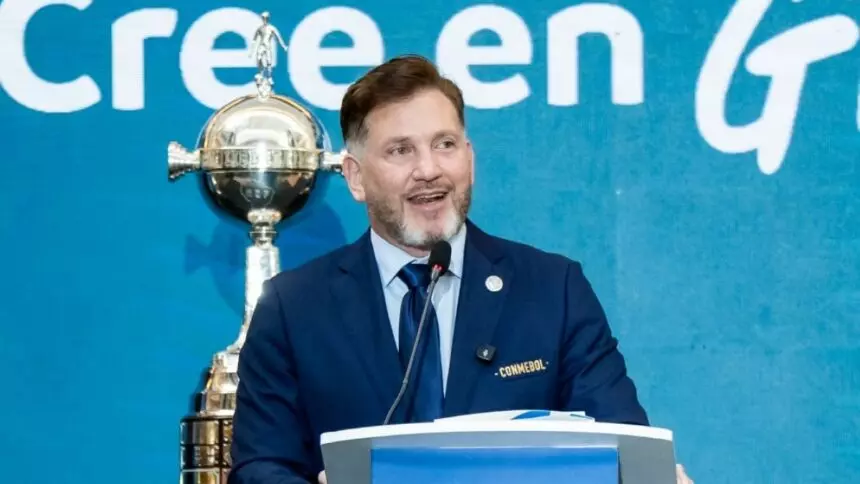 REELEITO PRESIDENTE DA CONMEBOL, ALEJANDRO DOMÍNGUEZ DIZ QUE FARÁ FAIR PLAY FINANCEIRO