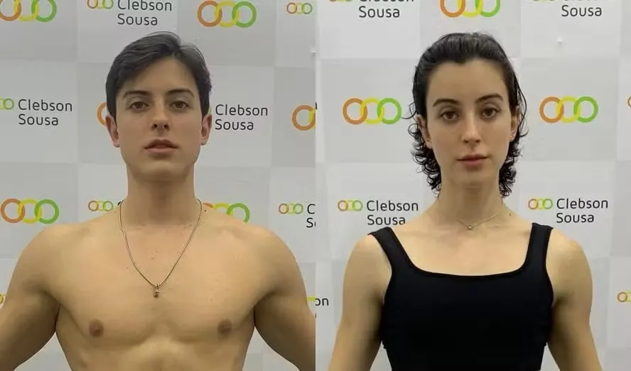 BELLA LONGUINHO MOSTRA ANTES E DEPOIS DA TRANSIÇÃO DE GÊNERO: AGORA SOU MAIS EU