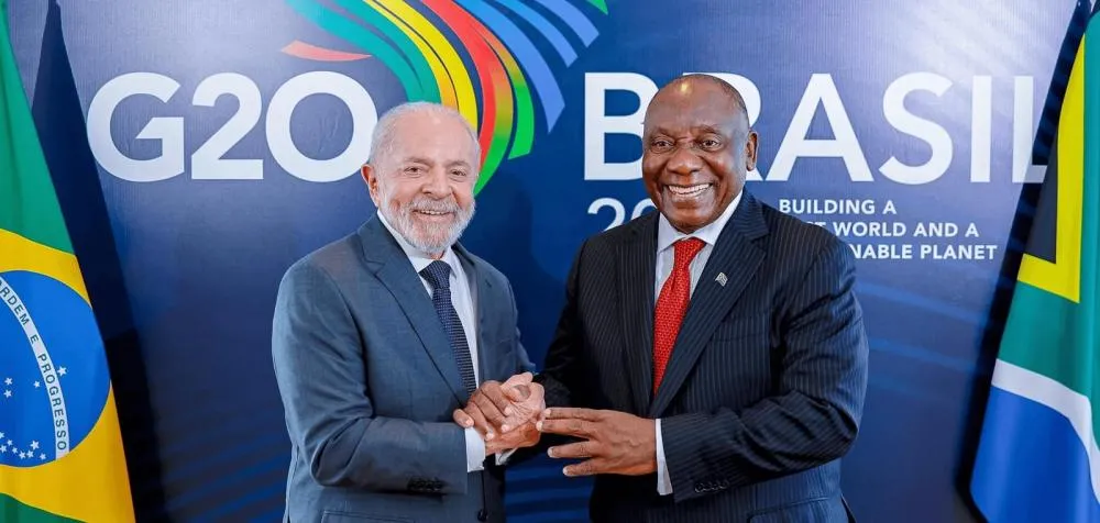 Presidente da África do Sul elogia legado do Brasil