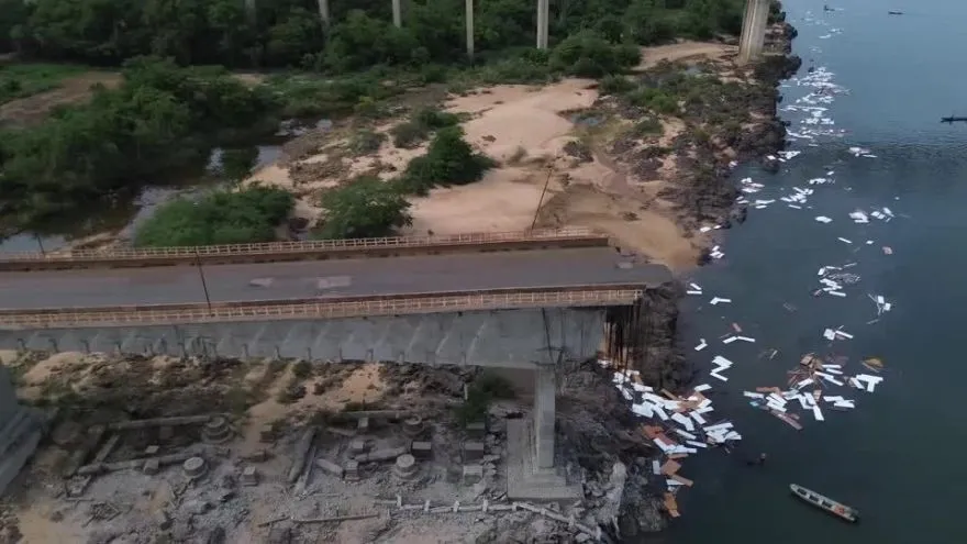 SOBE PARA 9 O NÚMERO DE MORTOS PELA QUEDA DA PONTE SOBRE O RIO TOCANTINS