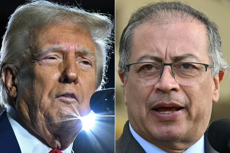 DONALD TRUMP E GUSTAVO PETRO CHEGAM A ACORDO PARA DEPORTAÇÃO DE COLOMBIANOS NOS EUA